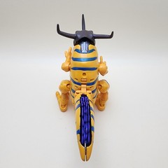 DIGIMON (Vintage 1999) METALGREYMON Greymon 6″ Digivolving [100% COMPLETE]
