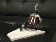 PETER FORSBERG Colorado Avalanche McFarlane NHL Series 7 Figure Toy LOOSE