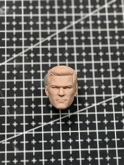 1/12 1/4 1/6 1/18 Unpainted Alan Ritchson Head Carved Model Toys