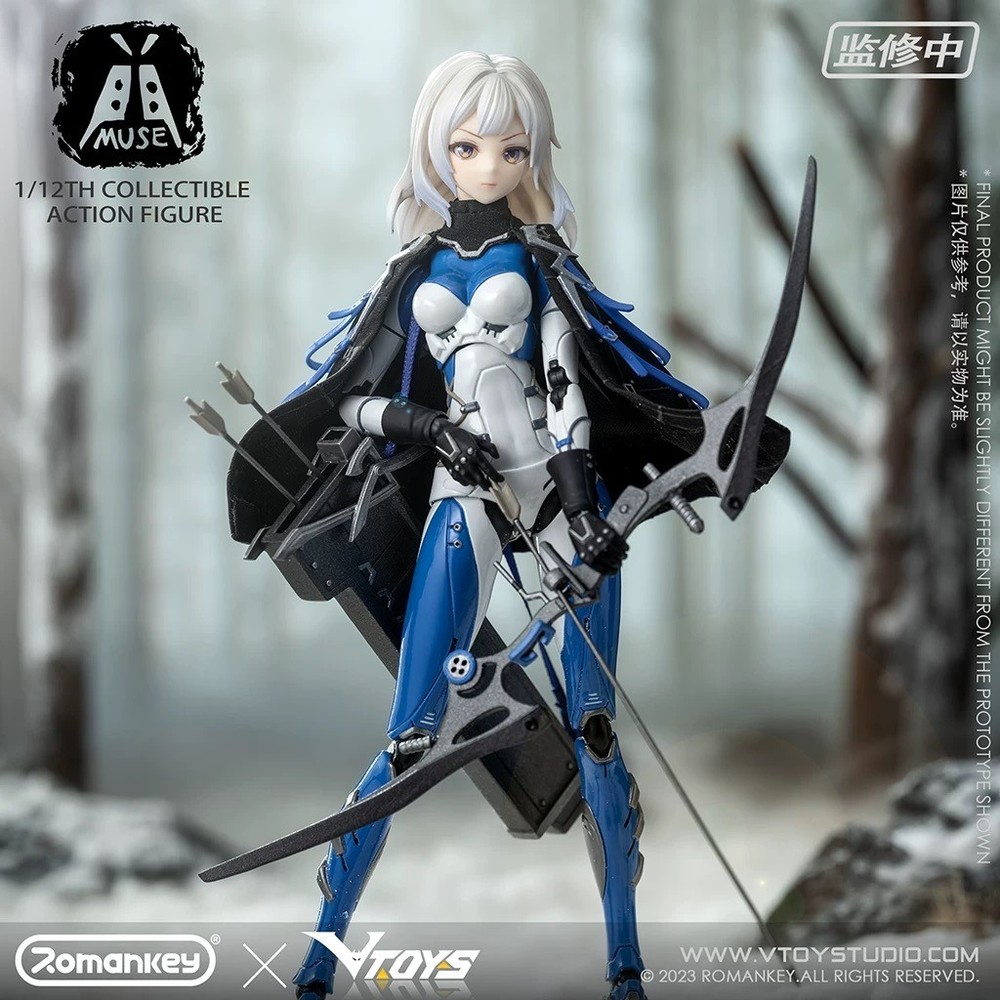 In stock New Romankey x VTOYS 1/12 MUSE 6″ Collectible Action Figure