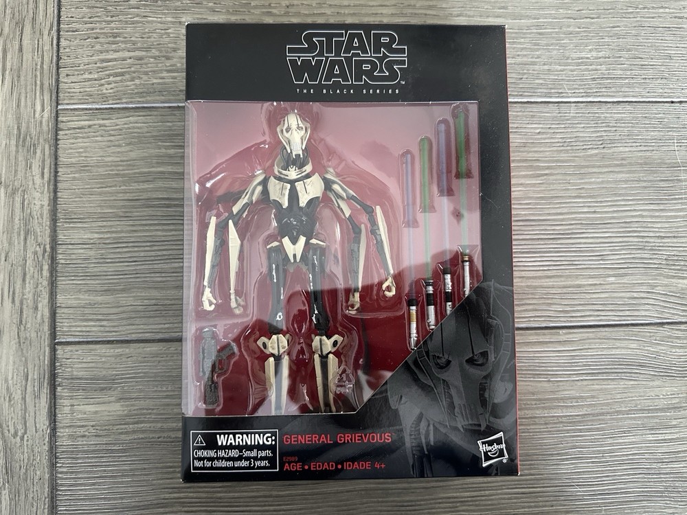 STAR WARS THE BLACK SERIES GENERAL GRIEVOUS FIGURE DELUXE FIGURE