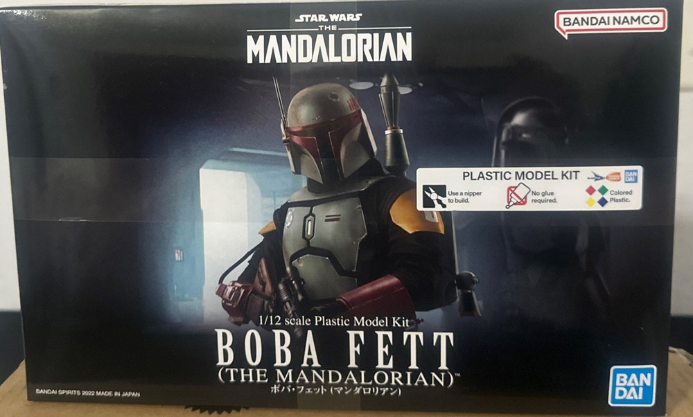Bandai Star Wars: The Mandalorian Boba Fett Action Figure – Multicolor (CBMH)