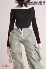 ACG-54 1/6 Sports Overalls Pants Swimsuit Jumpsuit Outfit For 12”Female Figure