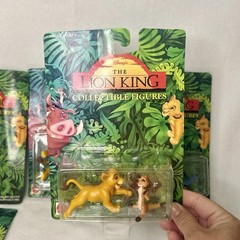 VINTAGE The Lion King Collecitble Figures Mattel 1994 Lot Of 5 SEALED DISNEY