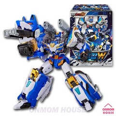 Metal Cardbot W BLUECOP W Transforming Patrol Car Robot Korean Toy 2025