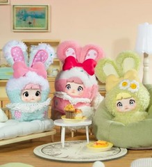 Nommi Baby Strawberry Cream Sweetheart Bunny Series Plush Action Figure Gift