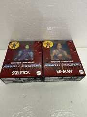 MOTU Mighty Masters Of The Universe Set Of 2 He-man And Skeletor New SEALED