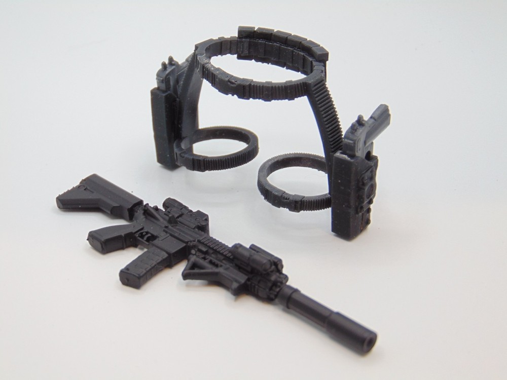 1:12 Scale Tactical Load Out Weapons Accessory Set for 6″ Action Figures