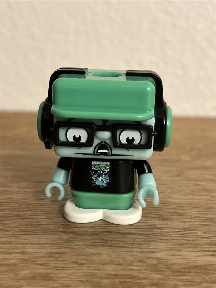 FGTeeV Robo -Duddy Double Sided Head 2” Figure Abs Plastic Bonkers Toys Toy
