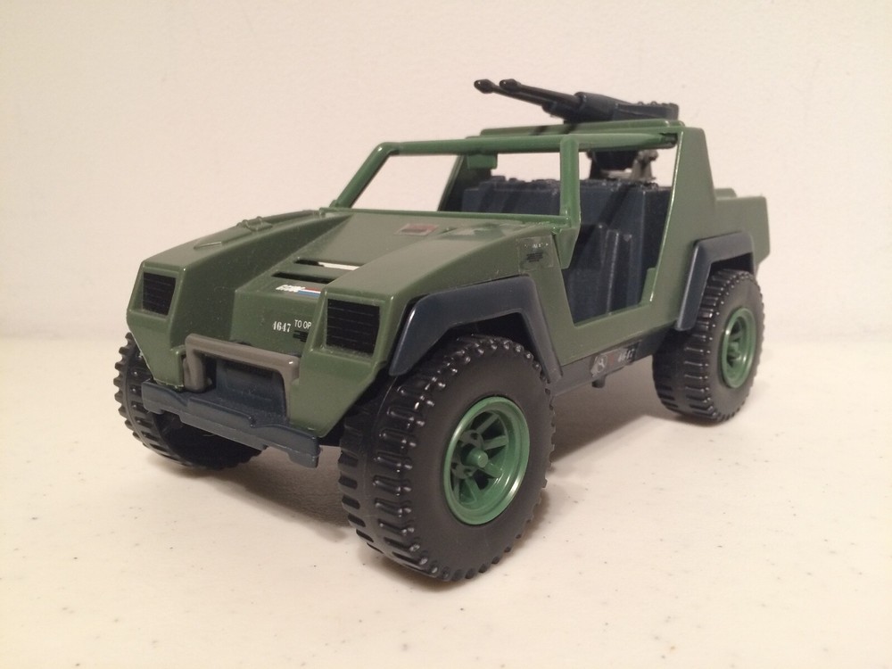 1990 GI Joe Nilco Funskool Dark Green Vamp Jeep Mark 1 Egypt India International