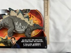 Jurassic World Mega Dual Attack STEGOSAURUS Action Figure 15″ Dino Rivals 2019