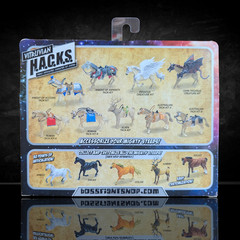 Mighty Steeds -Bright Pegasus & Unicorn Kit Action Figure Accessories