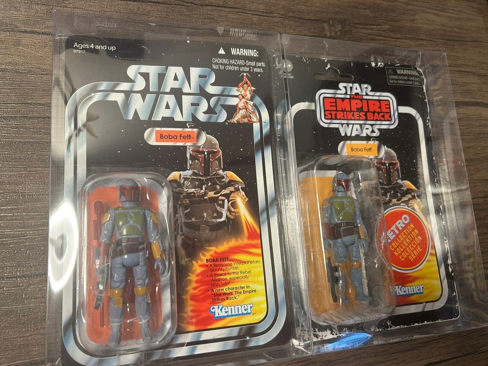 TVC MAIL-AWAY EXCLUSIVE ROCKET-FIRING BOBA FETT Kenner StarWars Figure NEW CASED