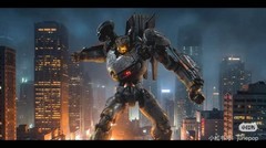 LINGJIHUN Pacific Rim Striker Eureka Jaeger Mecha Collectible Action Figure