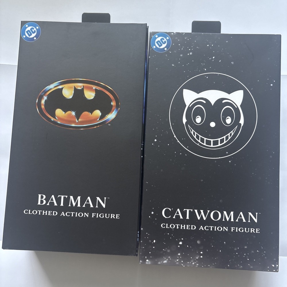 NECA Batman 2026 Clothed Action Figure Set of 2 Batman Returns & Catwoman NIB
