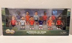 Supergoal All Stars Starting 11 Deluxe Box World Cup Soccer Set Messi Ronaldo