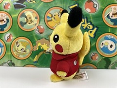Pokemon Center plush Pikachu mascot 2013 Nagoya Keychain PokeDoll Stuffed figure