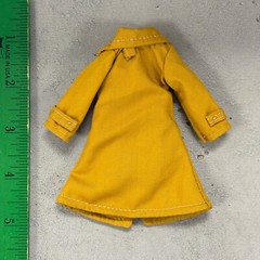KC-SABO-LTC-YL: 1/12 Yellow Wired Long Coat for Bandai One Piece SHF Sabo Figure