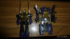 Transformers Generation One G1 Kickback & Bombshell Lot of Two Figures