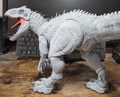 CUSTOM Jurassic World Hammond Collection Indominus Rex Figure