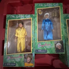 Neca Golden Girls set of 4 Figures. Rose,Dorothy,Sophia,Blanche Complete Set