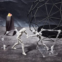 2/6/18/24 Pc HG144 Action Figure Display Holder Base Doll Model Support Stand