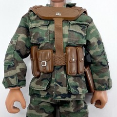 M&C – Power Team World Peacekeepers 12″ Action Figure With Clothes And Gun