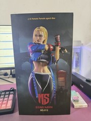 New STAR MAN MS-012 12″ 1/6 Action Figure Street Girl Female Fighter Cammy
