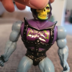 Battle Damage SKELETOR MOTU He-Man Vintage 1983 Mattel Action Figure