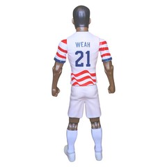 Banbo Toys SOCKERS 2026 USMNT Tim Weah Home Jersey 8″ Soccer Action Figure
