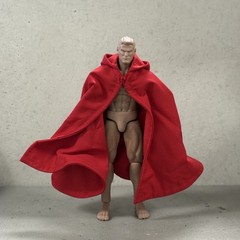 SU-C-XGB: 1/12 wired red hooded cape for Marvel Legends Age of Apocalypse Gambit