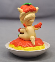 Tokidoki Unicorno Figurine Toy Series 2 Unicorn On Bowl Of Pasta And Meatball