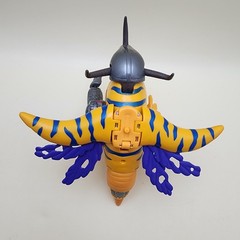 DIGIMON (Vintage 1999) METALGREYMON Greymon 6″ Digivolving [100% COMPLETE]