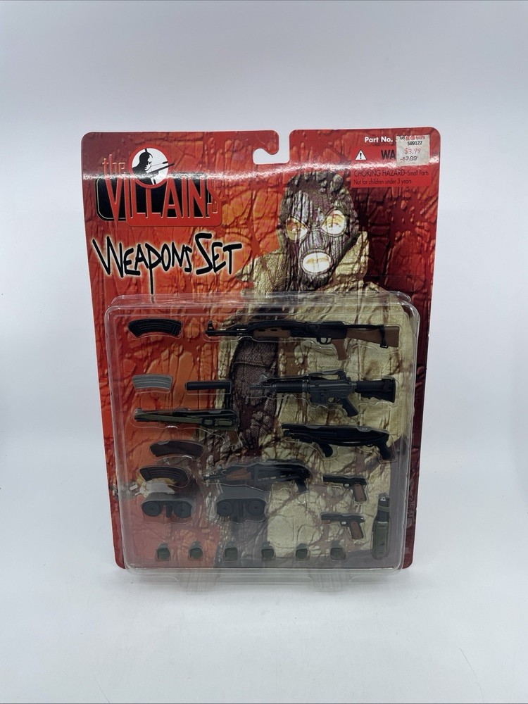 The Villains Weapons Set Ultimate Soldier 2000 1:6 21st Century Toys