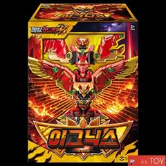 Metal Cardbot W GRAND BLUE LEON Dark Edition & IGNIX Transforming Robots Weapon
