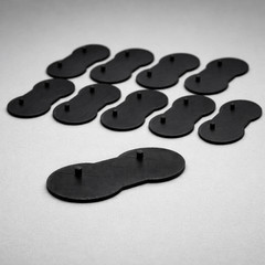 Double Peg 6 inch action figure stands! (qty 10 pieces)