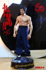 CHINA.X-H Enter The Dragon Kung Fu Master Lee 1/6 Resin 50th Tribute Statue
