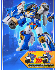 Metal Cardbot W BLAION + BLUE COP W + IGNIX Set Transformer Robot K TOY 2026 NEW