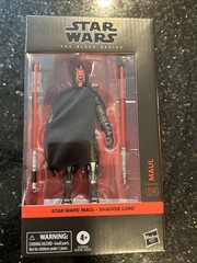 Hasbro Star Wars: The Black Series Maul (Maul Shadow Lord) 01 6 Inch NEW In Hand