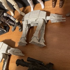VTG Star Wars Lot Figures & Misc Star Wars Weapons Metal Plastic PVC Rubber GUC