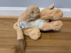Nala The Lion King Disney Mattel 1993 Purring Stuffed Animal Plush Toy Purrs
