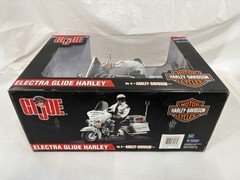2001 HASBRO 12″ GI JOE ELECTRA GLIDE #3 IN THE HARLEY-DAVIDSON SERIES NEW IN BOX