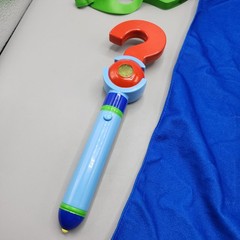 2009 Learning Curve Super Why Writer Wand Light Up, Cape + MASK! Set / Works