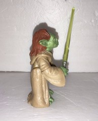 Vintage Star Wars Lot Of 2 Jedi Master Yaddle & Jedi Knight Aayla Secura 3.75