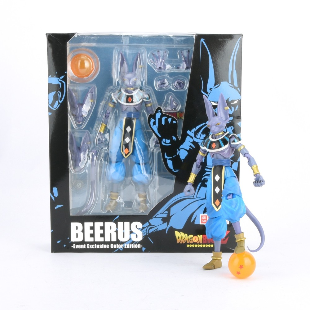Dragon Ball Z Beerus 6.5″ PVC Anime Statue Figure Figurine Toy Model New Box