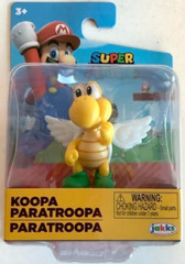 NEW Jakks 42126 KOOPA PARATROOPA 2.5 Inch Mini-Figure Super Mario Bros Nintendo