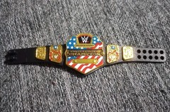 Mattel Elite WWE United States Championship Title Belt Shiny US Flag Ultimate