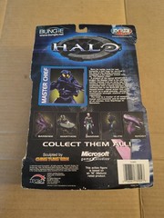 Joyride Studios Halo Series 3 Blue Master Chief with Assault Rifle and Fuel Rod