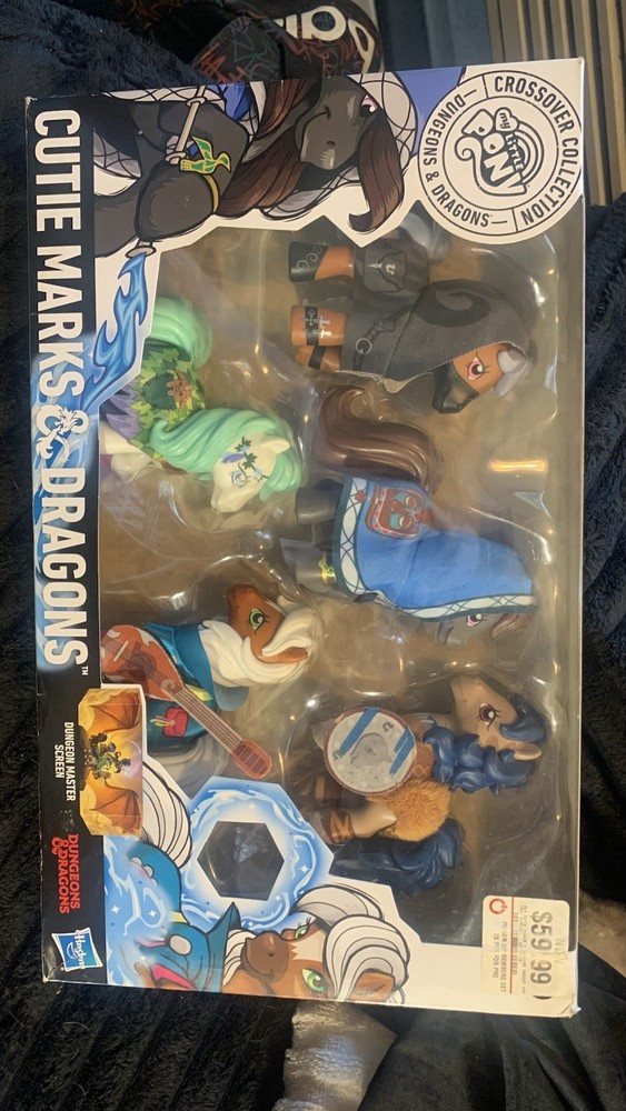 My Little Pony Cutie Marks Dungeons & Dragons Crossover Collection 5 Figures