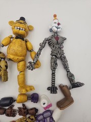 Five Nights at Freddys FNAF Figures Parts Pieces Lot Incomplete
